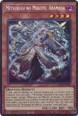 Mitsurugi no Mikoto, Aramasa (Secret Rare) (L26D-ENM06) — card price