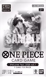 Welcome Pack 2026 Vol.1, One Piece Promotion Cards — One Piece card price