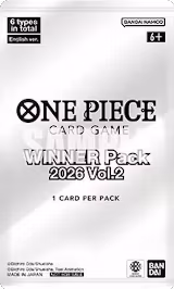 Winner Pack 2026 Vol. 2, One Piece Promotion Cards — One Piece card price