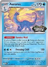 Aurorus (Perfect Order Stamped) (024/088), Miscellaneous Cards & Products — Pokémon card price
