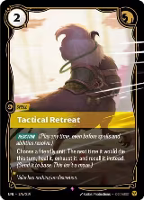 Tactical Retreat (175/219) — card price