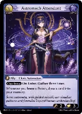 Astromech Attendant (184), Radiant Origins: Pantheon — Grand Archive card price