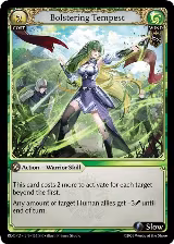 Bolstering Tempest (165), Radiant Origins: Pantheon — Grand Archive card price