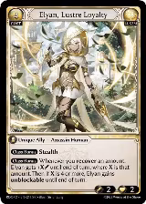 Elyan, Lustre Loyalty (219), Radiant Origins: Pantheon — Grand Archive card price