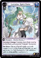 Lorraine, Spirit Ruler (009) — card price