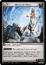 Mendcall Mercy (084), Radiant Origins: Pantheon — Grand Archive card price