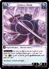Quietus Blade (034) — card price