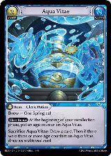 Aqua Vitae (152), Radiant Origins: Pantheon — Grand Archive card price