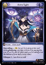 Astra Sight (183), Radiant Origins: Pantheon — Grand Archive card price