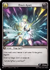 Break Apart (048A) (048A), Radiant Origins: Pantheon — Grand Archive card price