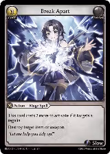 Break Apart (048C) (048C), Radiant Origins: Pantheon — Grand Archive card price