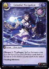 Celestial Navigation (185), Radiant Origins: Pantheon — Grand Archive card price