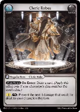 Cleric Robes (018) — card price