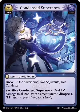 Condensed Supernova (187), Radiant Origins: Pantheon — Grand Archive card price