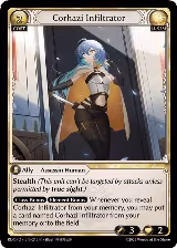 Corhazi Infiltrator (216), Radiant Origins: Pantheon — Grand Archive card price