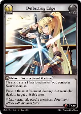 Deflecting Edge (054), Radiant Origins: Pantheon — Grand Archive card price