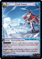 Flash Freeze (156), Radiant Origins: Pantheon — Grand Archive card price