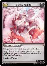 Gentle Respite (066B) (066B), Radiant Origins: Pantheon — Grand Archive card price