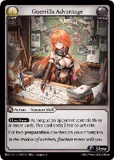 Guerrilla Advantage (071), Radiant Origins: Pantheon — Grand Archive card price