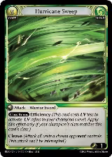 Hurricane Sweep (170), Radiant Origins: Pantheon — Grand Archive card price