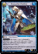 Krustallan Distiller (158), Radiant Origins: Pantheon — Grand Archive card price