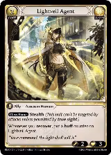 Lightveil Agent (221), Radiant Origins: Pantheon — Grand Archive card price