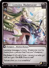 Lorraine, Blademaster (008) — card price