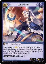 Lunar Seer (190), Radiant Origins: Pantheon — Grand Archive card price