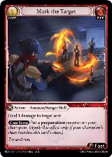 Mark the Target (137), Radiant Origins: Pantheon — Grand Archive card price