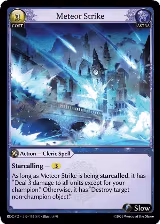 Meteor Strike (191), Radiant Origins: Pantheon — Grand Archive card price
