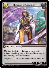 Minister of Ceremony (085), Radiant Origins: Pantheon — Grand Archive card price