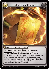 Mnemonic Charm (086B) (086B), Radiant Origins: Pantheon — Grand Archive card price