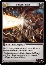 Nascent Blast (088B) (088B), Radiant Origins: Pantheon — Grand Archive card price