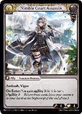 Nimble Court Assassin (089), Radiant Origins: Pantheon — Grand Archive card price