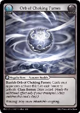 Orb of Choking Fumes (024) — card price