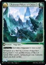 Ruinous Pillars of Qidao (236), Radiant Origins: Pantheon — Grand Archive card price