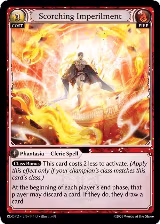 Scorching Imperilment (144), Radiant Origins: Pantheon — Grand Archive card price