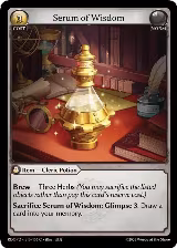Serum of Wisdom (105), Radiant Origins: Pantheon — Grand Archive card price