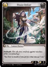 Shade Striker (106), Radiant Origins: Pantheon — Grand Archive card price