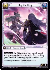 Slay the King (207), Radiant Origins: Pantheon — Grand Archive card price
