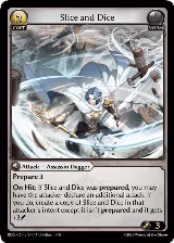 Slice and Dice (111), Radiant Origins: Pantheon — Grand Archive card price