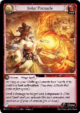 Solar Pinnacle (147), Radiant Origins: Pantheon — Grand Archive card price