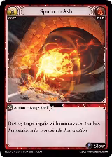 Spurn to Ash (149), Radiant Origins: Pantheon — Grand Archive card price