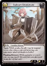 Stalwart Shieldmate (114A) (114A), Radiant Origins: Pantheon — Grand Archive card price