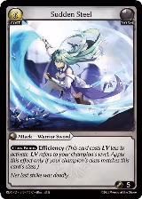 Sudden Steel (116), Radiant Origins: Pantheon — Grand Archive card price