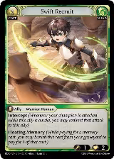 Swift Recruit (176), Radiant Origins: Pantheon — Grand Archive card price