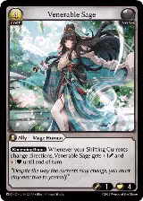 Venerable Sage (120), Radiant Origins: Pantheon — Grand Archive card price