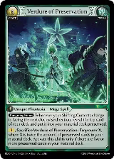 Verdure of Preservation (238), Radiant Origins: Pantheon — Grand Archive card price