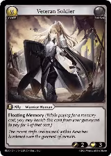 Veteran Soldier (121A) (121A), Radiant Origins: Pantheon — Grand Archive card price