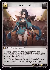 Veteran Soldier (121C) (121C), Radiant Origins: Pantheon — Grand Archive card price
